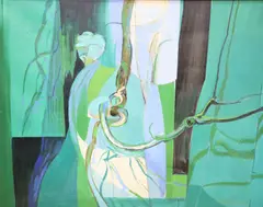 Apple Tree by Roger Nicholson, oil on canvas, sold Nov 2020