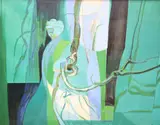 Apple Tree by Roger Nicholson, oil on canvas, sold Nov 2020