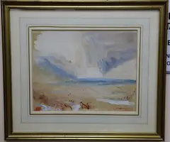 An interpretation of J M W Turner by Hercules Brabazon Brabazon, 1947, watercolour, sold Nov 2020