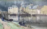 Dinant, Belgium by George Straton Ferrier, 1896, watercolour, sold Nov 2020