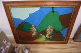 Up in the Clouds by Alistair Allen, 1972, mixed media on canvas, offered Nov 2020