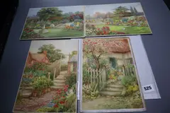 Comprising a pair of by William F. Ashburner, watercolor, sold Nov 2020