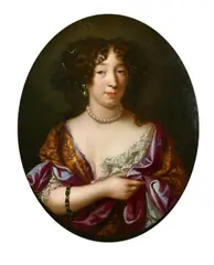 Portrait of Louise de Kerouaille by Henri Gascar, oil on canvas, sold May 2022