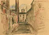 Manchester by Phelan Gibb, 1932, watercolour, sold May 2022