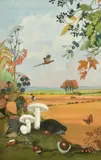 Autumn by Bryan Conway, watercolour, offered May 2022