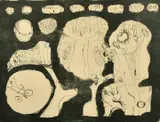 Swedish, a modern lithograph by Lennart Rosensohn, 1969, lithograph, sold May 2022