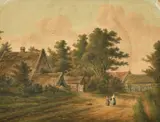 View from a Lake on the Rackheath Road by James George Zobel, watercolour, sold Apr 2022