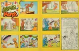 British, The Amazing Adventures of Morph, The Bell, A group of 11 drawings framed by Bill Mevin, drawing, sold Apr 2022