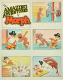 British, The Amazing Adventures of Morph, The Pirate, A group of 6 drawings framed by Bill Mevin, drawing, sold Apr 2022