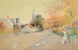 Walkers, Harrogate by Thomas Mackay, watercolour, offered Mar 2022