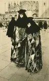 British, Venetian Carnival Masks by Wilfred Fairclough, etching, sold Mar 2022
