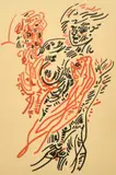 French, a print of entwined figures by André Masson, print, sold Mar 2022
