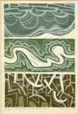 Vertical space, Western Isles -land, sea, air by Roger Smith, 1993, print, sold Mar 2022