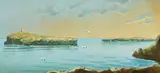 Maltese, a view of St Paul's Island, Malta by Joseph Bonello, watercolour, sold Feb 2022