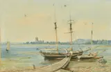 Christ Church by Admiral Sir Charles Burrard, watercolour, sold Dec 2021