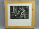 And Frightened Miss Muffet Away by Carl F Hodgson limited edition, 1994, etching, offered Jun 2016