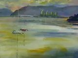 Untitled by Martyn Haley, acrylic, offered May 2016