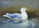 Untitled by Edith Massey, watercolour and gouache, sold May 2016