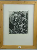 Who's Next Dad?, No by Carl F Hodgson limited edition, 1994, print, sold Apr 2016