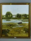 Untitled by John Ridgewell, oil on canvas, offered Feb 2016