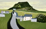 Print - Welsh landscape entitled 'An Original Print by David Humphreys limited edition, 1986, Print Specially Commissioned by Intercraft Designs Ltd', signed and dated, sold Feb 2016