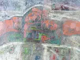 Untitled by Selwyn Jones, oil on board, offered Nov 2015