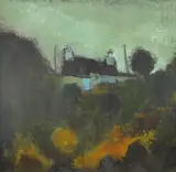 Ty Newydd by Wilf Roberts coloured limited edition, print, sold Nov 2015