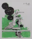Arches paper - from by Graham Sutherland limited edition, lithograph, offered Nov 2015