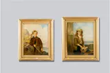 Oils by R G Swetting, 1868, oil, sold Jun 2015