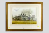 Country by D B Crossley, watercolour, sold Apr 2015