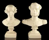One of a gentleman in military by Giovanni Insom, sculpture, sold Oct 2015