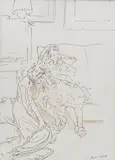 Untitled by Charles Robinson Sykes, Pen and sepia ink signed, sold Jun 2015