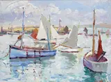 Untitled by John Anthony Park, Oil on panel, sold Jun 2015