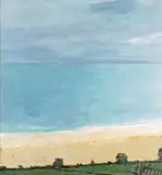 Looking over the beach Signed Oil on board 81 x 76cm Provenance: Royal Academy Summer Exhibition 1985 ++Good condition by Ruskin Spear, Oil on board, sold Jun 2015