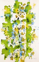 Untitled by William Gear, Mixed media on paper, sold Jun 2015