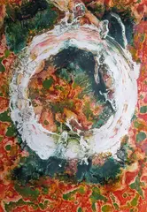Untitled by Melanie Comber, Oil on paper, offered Jun 2015