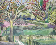 Whiteleaf Orchard, 1921-22 Signed Oil on canvas 51 x 58.5cm Provenance: The Nash Trustees Thomas Agnew & Sons, 1968, No by Paul Nash, Oil on canvas, sold Jun 2015
