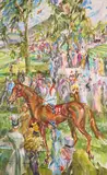 Untitled by Jack Lawrence Miller, 1986, Watercolour, sold Jun 2015