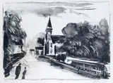 Untitled by Maurice de Vlaminck, Lithograph, sold Jun 2015
