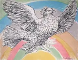 Colombe volant by Pablo Picasso, lithograph, sold Jun 2015