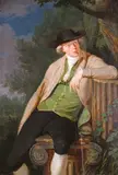 George Fulkes Lyttleton, 2nd Baron Lyttelton (1763-1828) Oil on panel 40 x 28cm; 15¾ x 11in Provenance: Mrs by John James Rouby, Oil on panel, sold Mar 2015