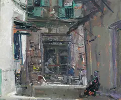 Untitled by Tom Coates, Oil on canvasboard, offered Mar 2015