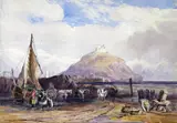 Criccieth Castle by David Hall McKewan, Watercolour, offered Mar 2015
