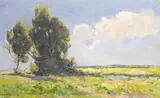 On Romney Marsh Signed Watercolour 19 by Harold Waite, Watercolour, sold Mar 2015