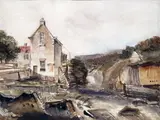 Untitled by Henry Barlow Carter, Watercolour with scratching out, sold Mar 2015