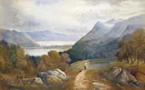 Ben Lomond by W. Lester, 1878, watercolour, offered Mar 2015