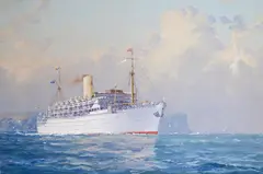 Untitled by John Charles Allcot, 1939, Gouache, sold Mar 2015