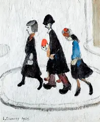 'The Family' by L. S. Lowry, sold Oct 2012