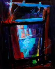 'Harbour Reflections' by David Henley, sold Oct 2012