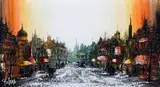 'Cafe Boulevard' by Ronald N. Folland, sold Oct 2012